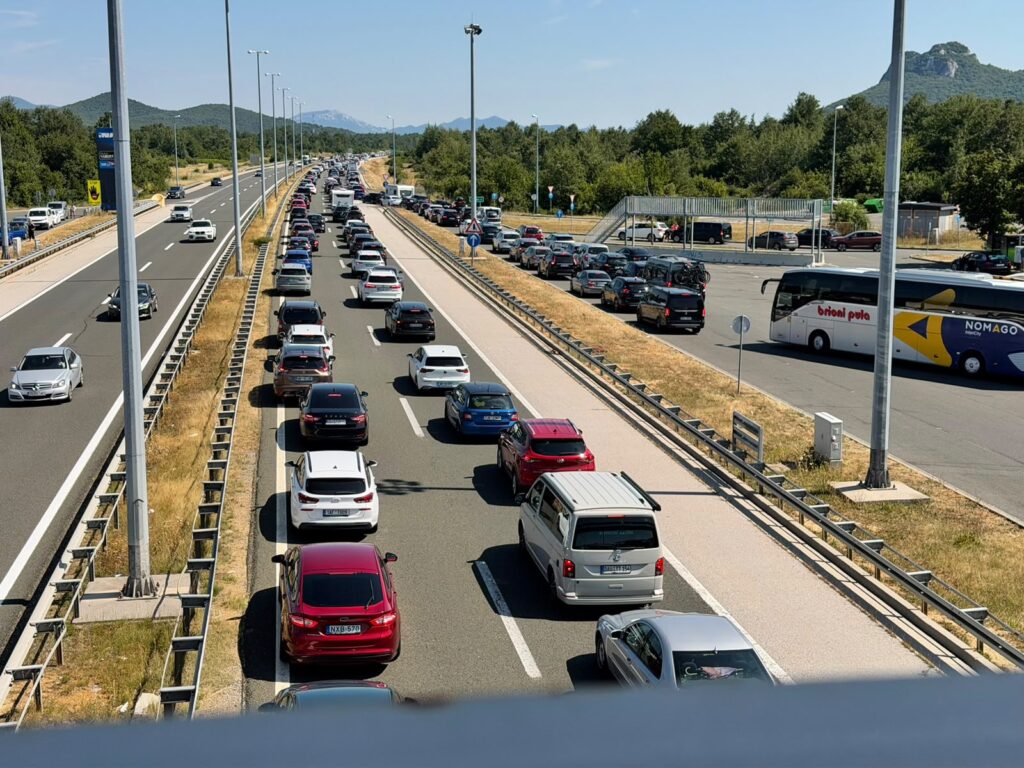 Kilometri limenih ljubimaca na A1! Evo gdje su najveće gužve